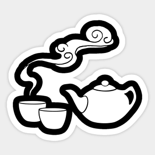 tea lover Sticker